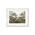 Picture of Jungle Flowers  _GroupedProduct_Rectangle_Landscape_Framed_Matted_