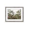 Picture of Jungle Flowers  _GroupedProduct_Rectangle_Landscape_Framed_Matted_