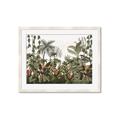 Picture of Jungle Flowers  _GroupedProduct_Rectangle_Landscape_Framed_Matted_
