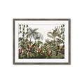 Picture of Jungle Flowers  _GroupedProduct_Rectangle_Landscape_Framed_Matted_
