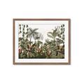 Picture of Jungle Flowers  _GroupedProduct_Rectangle_Landscape_Framed_Matted_