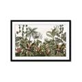 Picture of Jungle Flowers  _GroupedProduct_Rectangle_Landscape_Framed_Matted_