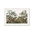 Picture of Jungle Flowers  _GroupedProduct_Rectangle_Landscape_Framed_Matted_