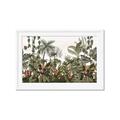 Picture of Jungle Flowers  _GroupedProduct_Rectangle_Landscape_Framed_Matted_