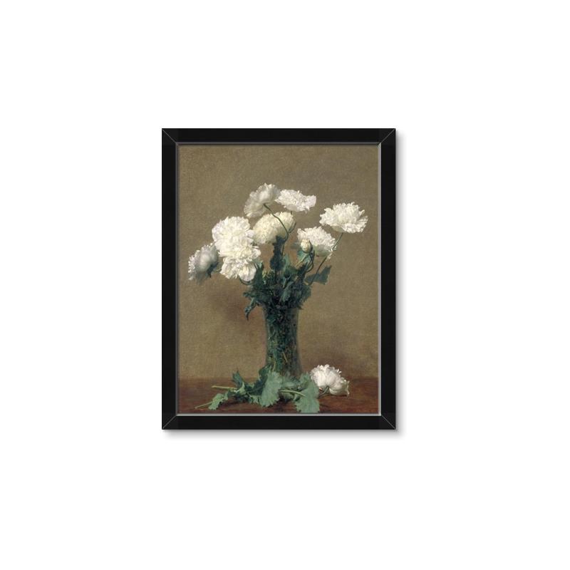 Picture of petals white _GroupedProduct_Rectangle_Portrait_Framed_Matted_