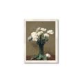 Picture of petals white _GroupedProduct_Rectangle_Portrait_Framed_Matted_