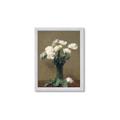 Picture of petals white _GroupedProduct_Rectangle_Portrait_Framed_Matted_