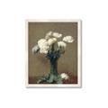 Picture of petals white _GroupedProduct_Rectangle_Portrait_Framed_Matted_