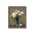 Picture of petals white _GroupedProduct_Rectangle_Portrait_Framed_Matted_