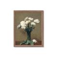 Picture of petals white _GroupedProduct_Rectangle_Portrait_Framed_Matted_