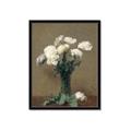 Picture of petals white _GroupedProduct_Rectangle_Portrait_Framed_Matted_