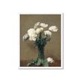Picture of petals white _GroupedProduct_Rectangle_Portrait_Framed_Matted_