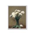 Picture of petals white _GroupedProduct_Rectangle_Portrait_Framed_Matted_