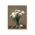 Picture of petals white _GroupedProduct_Rectangle_Portrait_Framed_Matted_