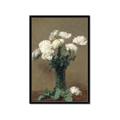 Picture of petals white _GroupedProduct_Rectangle_Portrait_Framed_Matted_