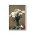 Picture of petals white _GroupedProduct_Rectangle_Portrait_Framed_Matted_