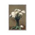 Picture of petals white _GroupedProduct_Rectangle_Portrait_Framed_Matted_