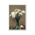 Picture of petals white _GroupedProduct_Rectangle_Portrait_Framed_Matted_