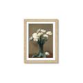 Picture of petals white _GroupedProduct_Rectangle_Portrait_Framed_Matted_
