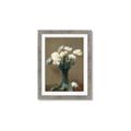 Picture of petals white _GroupedProduct_Rectangle_Portrait_Framed_Matted_