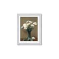 Picture of petals white _GroupedProduct_Rectangle_Portrait_Framed_Matted_