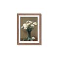 Picture of petals white _GroupedProduct_Rectangle_Portrait_Framed_Matted_