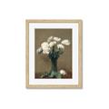 Picture of petals white _GroupedProduct_Rectangle_Portrait_Framed_Matted_