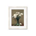 Picture of petals white _GroupedProduct_Rectangle_Portrait_Framed_Matted_