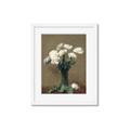 Picture of petals white _GroupedProduct_Rectangle_Portrait_Framed_Matted_