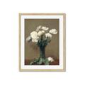 Picture of petals white _GroupedProduct_Rectangle_Portrait_Framed_Matted_