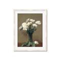Picture of petals white _GroupedProduct_Rectangle_Portrait_Framed_Matted_