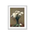 Picture of petals white _GroupedProduct_Rectangle_Portrait_Framed_Matted_