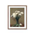 Picture of petals white _GroupedProduct_Rectangle_Portrait_Framed_Matted_