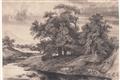 Picture of Sketched River _GroupedProduct_Rectangle_Landscape_Unframed_Print_Only_