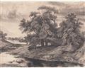 Picture of Sketched River _GroupedProduct_Rectangle_Landscape_Unframed_Print_Only_