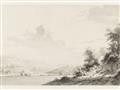 Picture of Riverside Sketched _GroupedProduct_Rectangle_Landscape_Unframed_Print_Only_