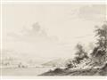 Picture of Riverside Sketched _GroupedProduct_Rectangle_Landscape_Unframed_Print_Only_