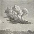 Picture of Sketched Clouds _GroupedProduct_Square_Unframed_Print_Only_