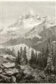 Picture of Mountain Peaks _GroupedProduct_Rectangle_Portrait_Unframed_Print_Only_