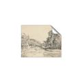 Picture of Sketched Creek _GroupedProduct_Rectangle_Landscape_Unframed_Print_Only_