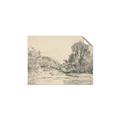 Picture of Sketched Creek _GroupedProduct_Rectangle_Landscape_Unframed_Print_Only_