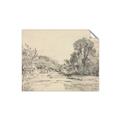 Picture of Sketched Creek _GroupedProduct_Rectangle_Landscape_Unframed_Print_Only_