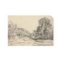 Picture of Sketched Creek _GroupedProduct_Rectangle_Landscape_Unframed_Print_Only_