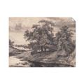 Picture of Sketched River _GroupedProduct_Rectangle_Landscape_Unframed_Print_Only_