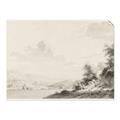 Picture of Riverside Sketched _GroupedProduct_Rectangle_Landscape_Unframed_Print_Only_