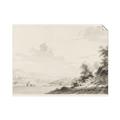Picture of Riverside Sketched _GroupedProduct_Rectangle_Landscape_Unframed_Print_Only_
