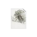 Picture of Trees on a Hill _GroupedProduct_Rectangle_Portrait_Unframed_Print_Only_