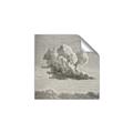 Picture of Sketched Clouds _GroupedProduct_Square_Unframed_Print_Only_