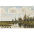 Picture of Green Creek _GroupedProduct_Rectangle_Landscape_Unframed_Print_Only_