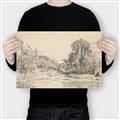 Picture of Sketched Creek _GroupedProduct_Rectangle_Landscape_Canvas_